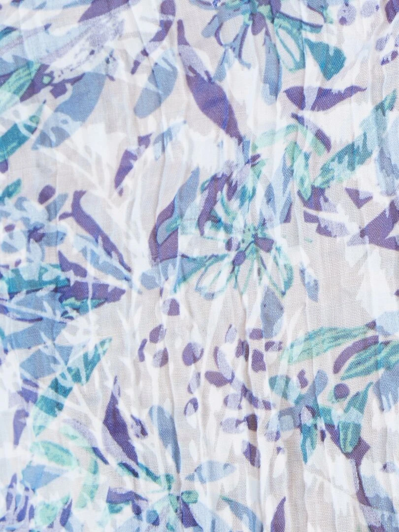 Chemisier rayures dévorées   Damart   Rose