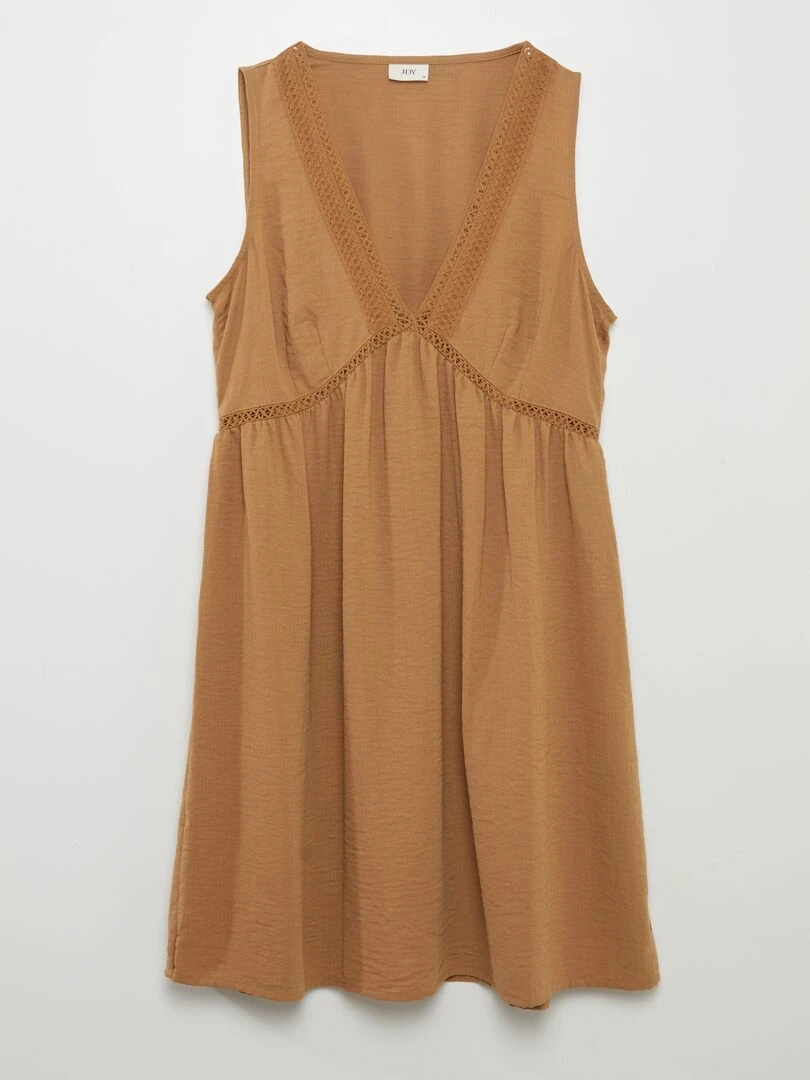 Robe style bohème Marron