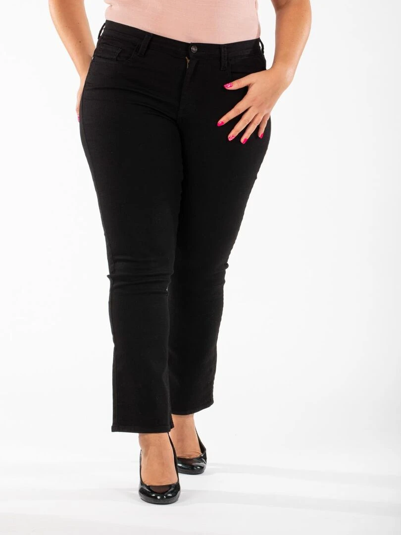 Jeans bootcut OBBO3 'OBER' Noir