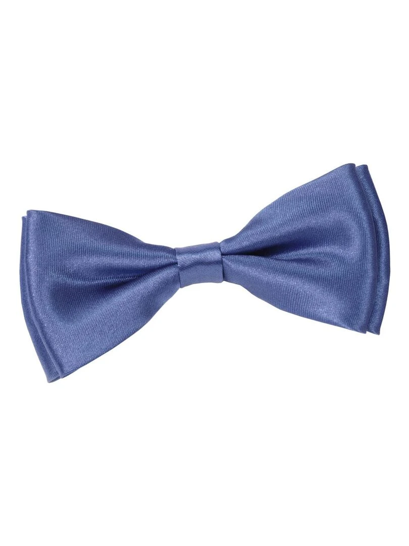 Noeud Papillon Satin Fabriqué en Europe Bleu ardoise