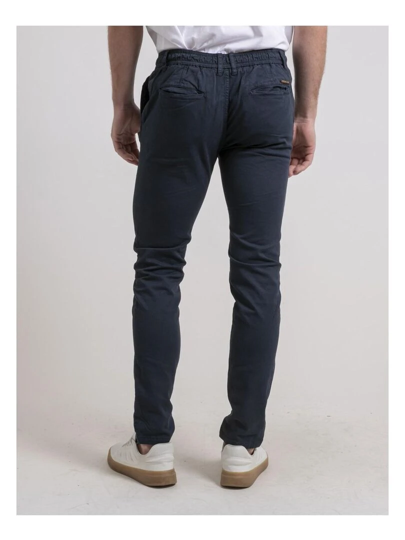 Pantalon chino CORTIN Bleu marine