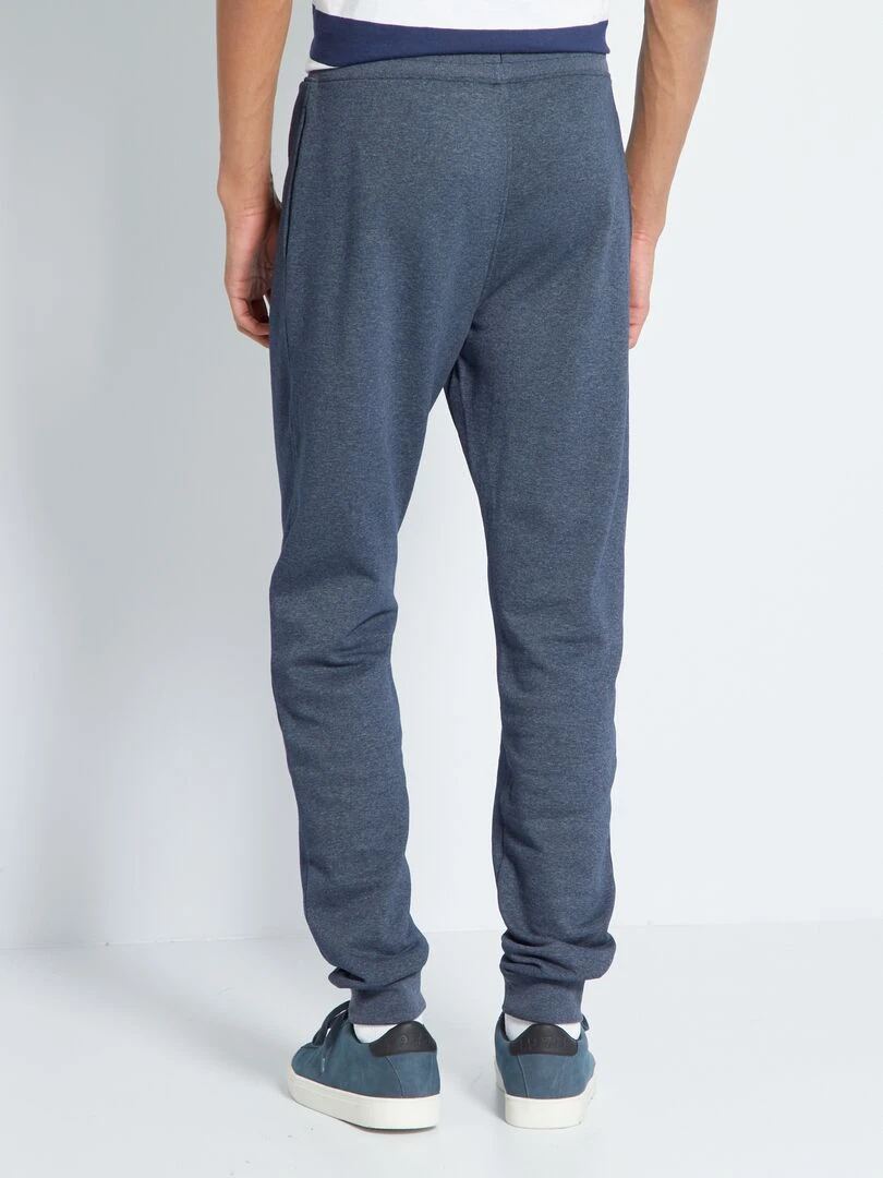 Pantalon en molleton  L36 +1m90   bleu marine