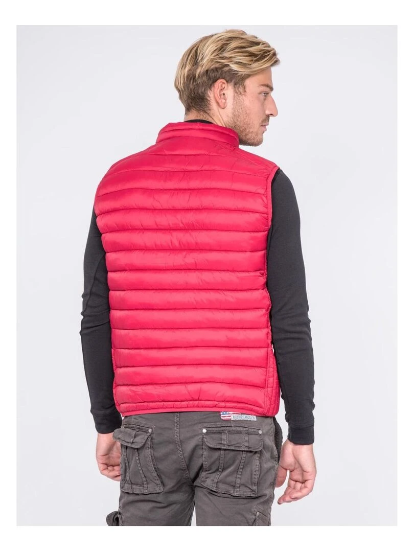 Doudoune légère sans manche ZERNES   Rouge