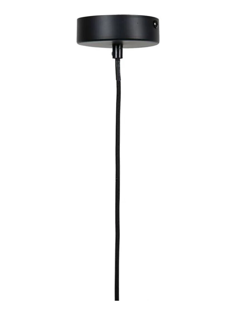 Suspension métal corde Bahia   Noir