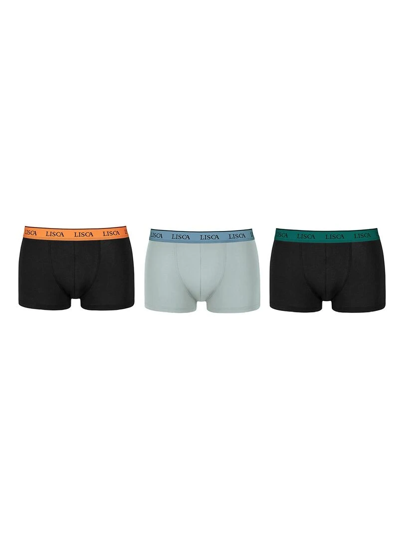 Pack x3 boxers Argo Multicolore