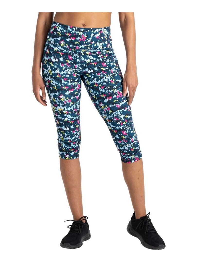 Dare 2B   Legging ¾ INFLUENTIAL   Bleu outremer