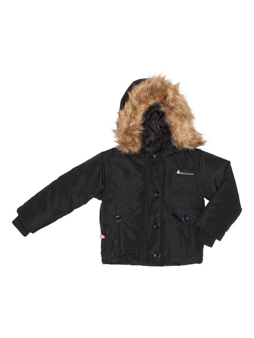 Parka de ski fille FALAVA PEAK MOUNTAIN Noir Noir