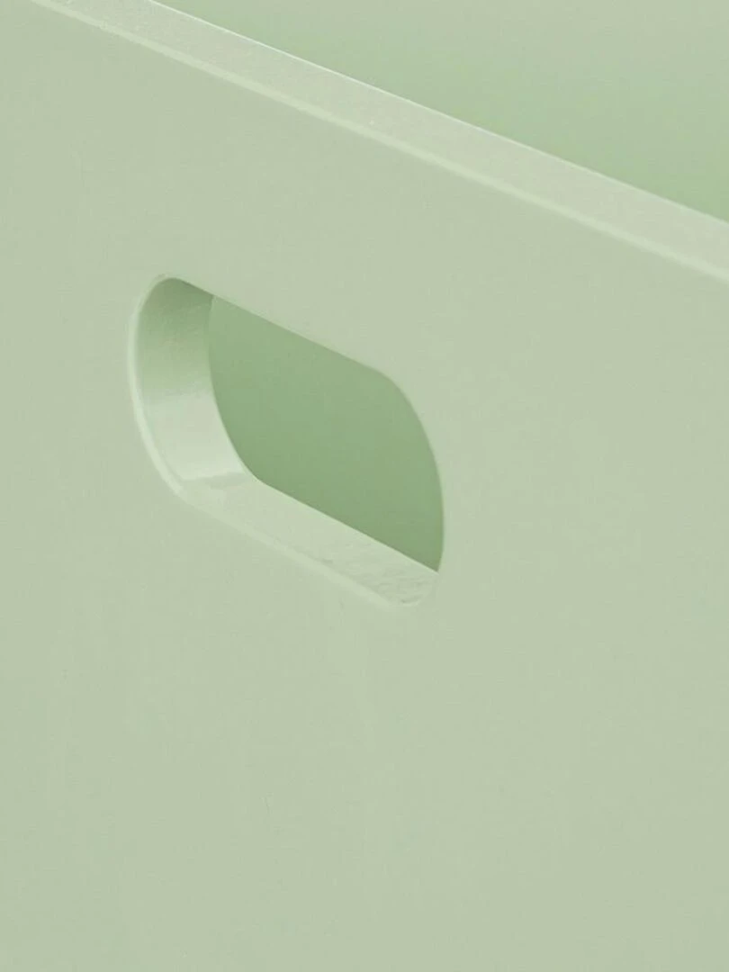 Coffre de rangement à roulettes Bazar vert   Vert