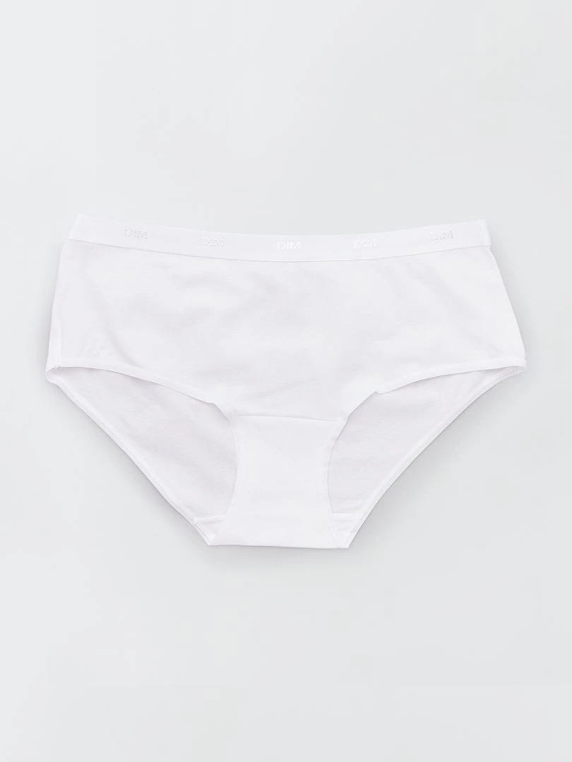 Les Pockets de 'DIM'   lot de 5 boxers   blanc/noir/gris/rose