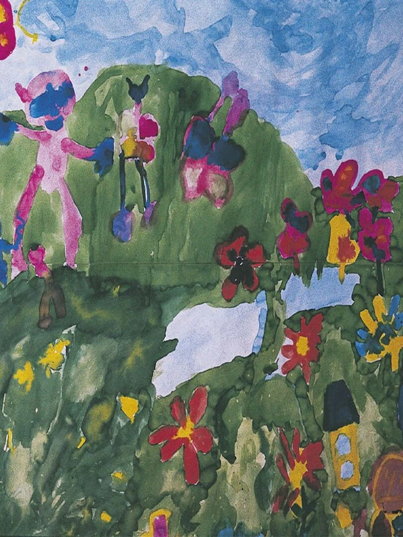 Boîte de 12 pastilles peinture gouache + pinceau   N/A