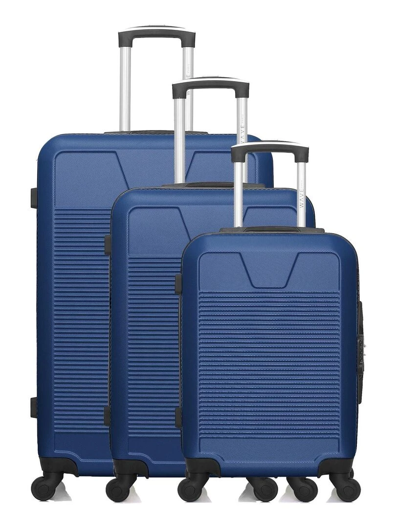 WAVE PARIS SET DE 3 SELENGA Bleu marine