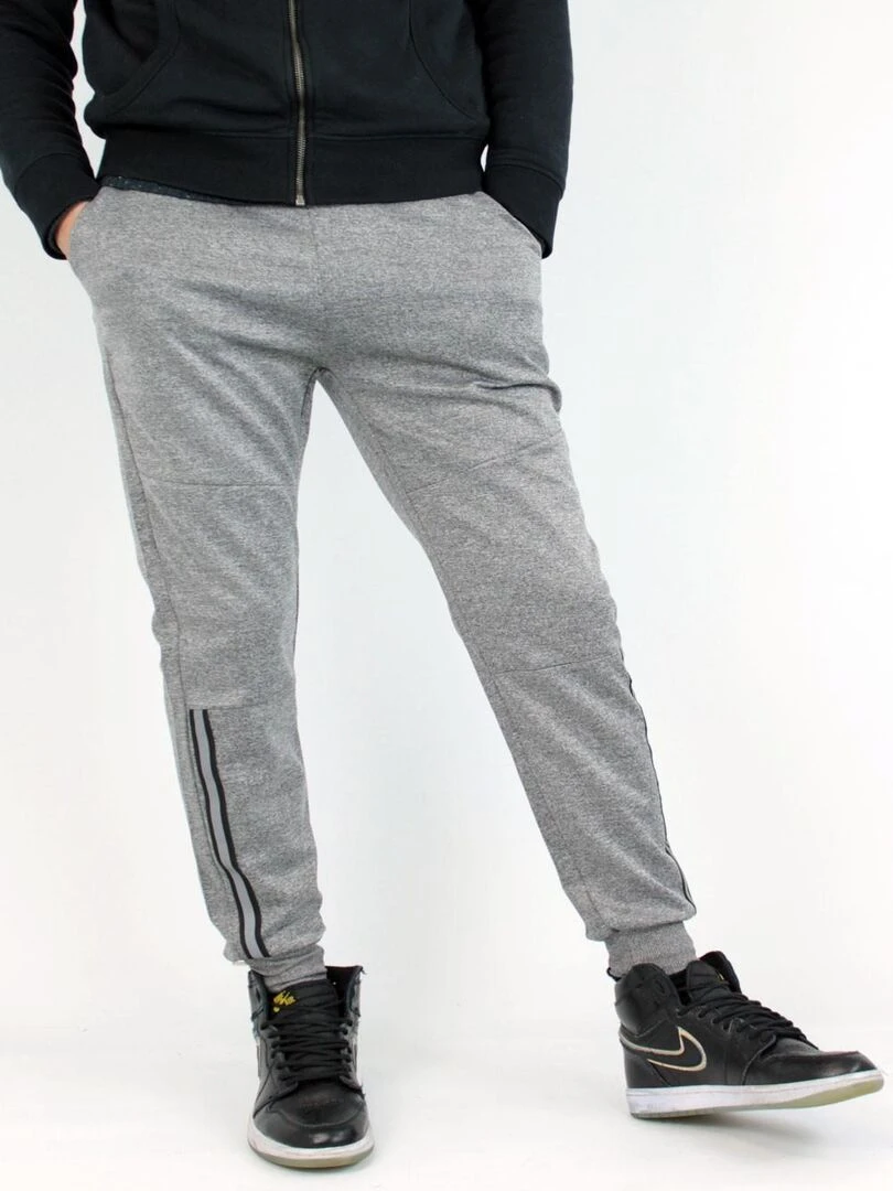 Jogging de running Kebello Gris