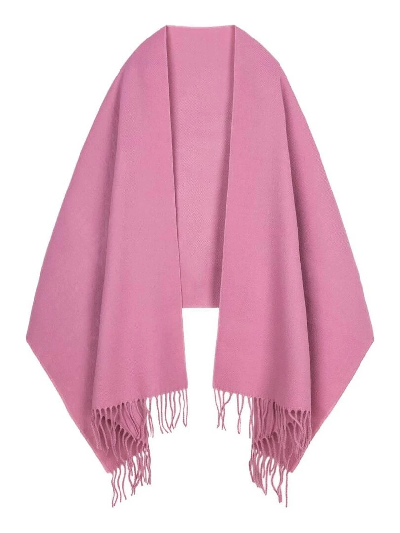Châle Fely Fabriqué en France Rose