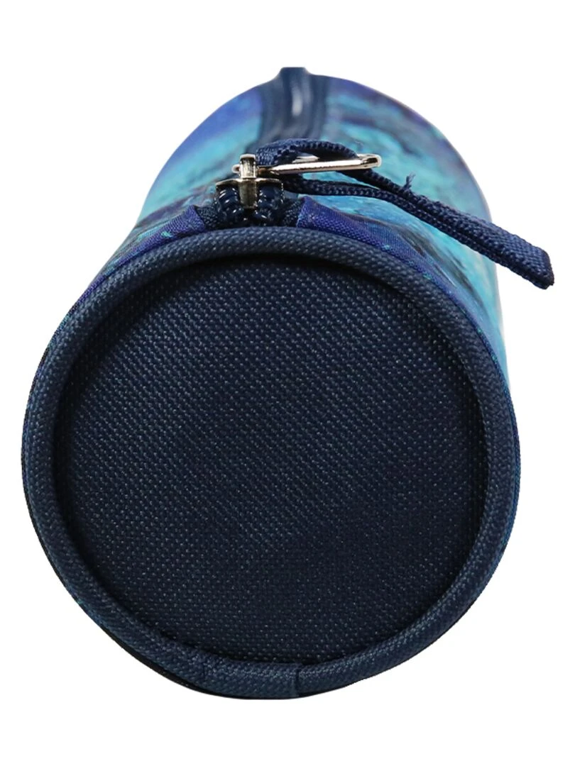 BAGTROTTER Trousse scolaire ronde Offshore Bleue Bulle   Bleu