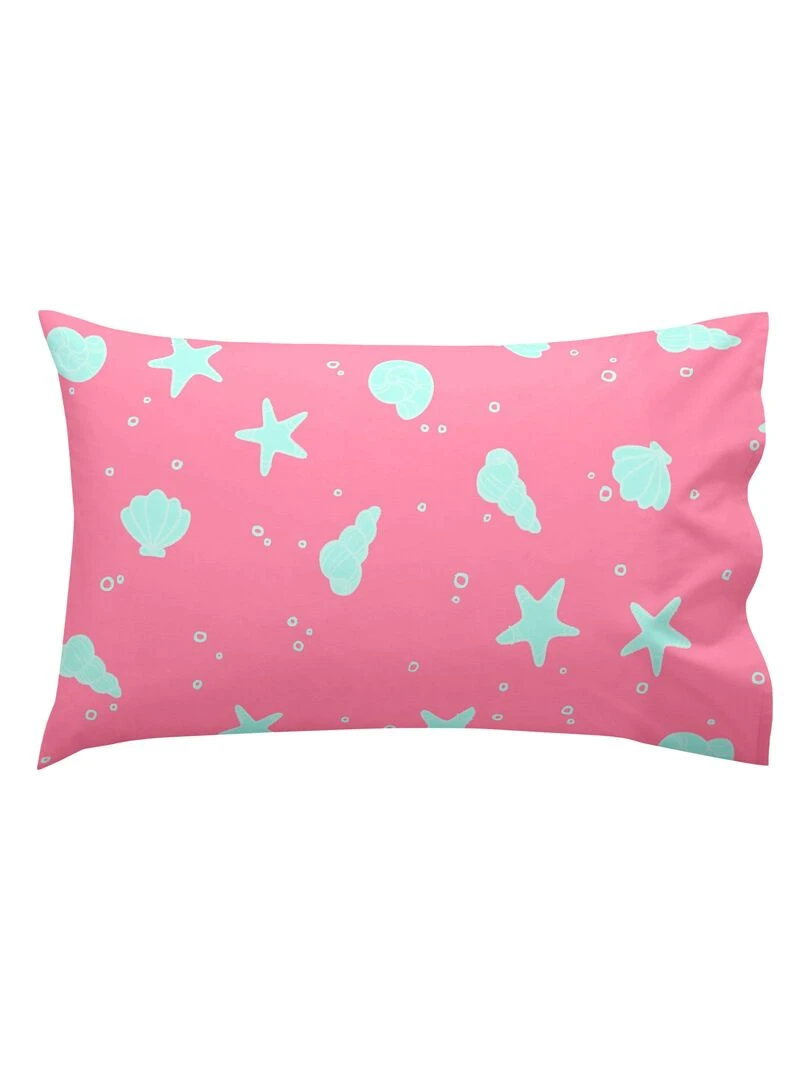 Parure housse de couette 2 pièces Happy mermaid "Happyfriday"   Blanc