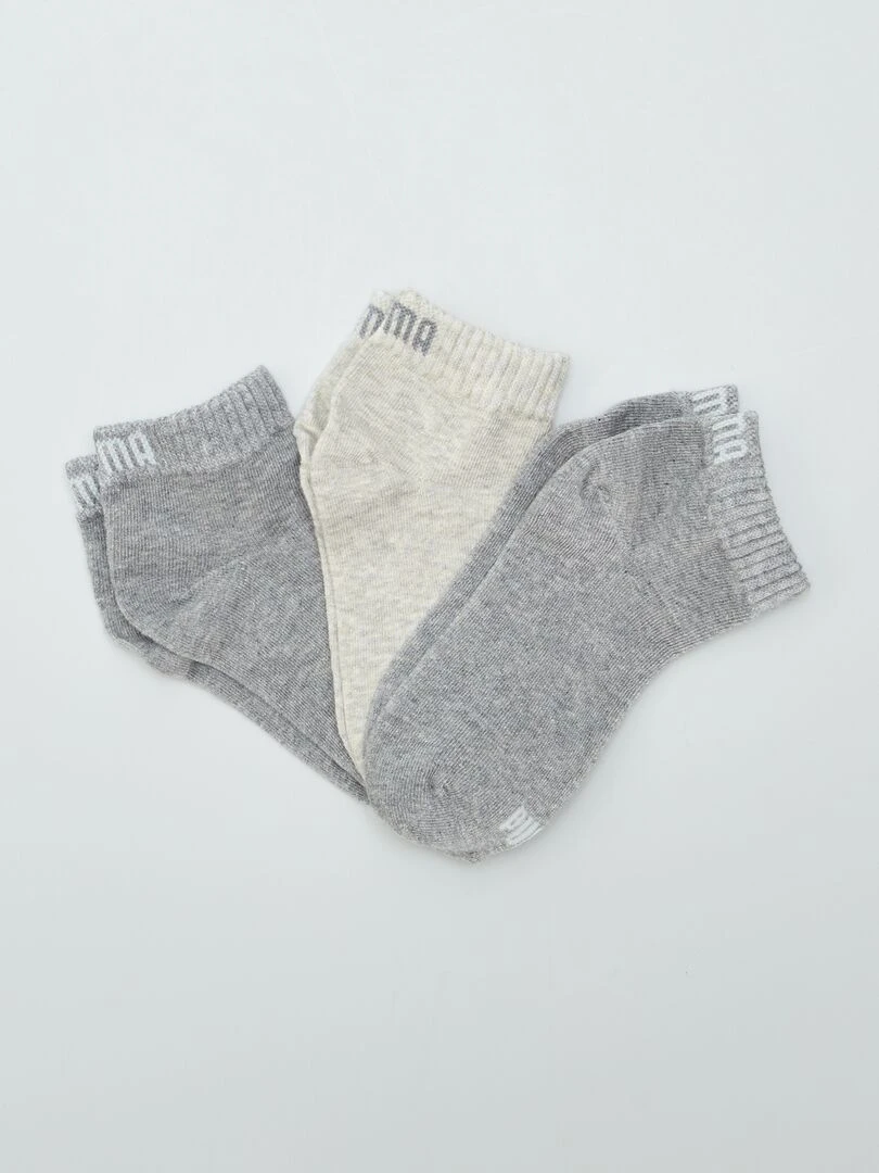 Lot de 3 paires de chaussettes 'Puma' Gris