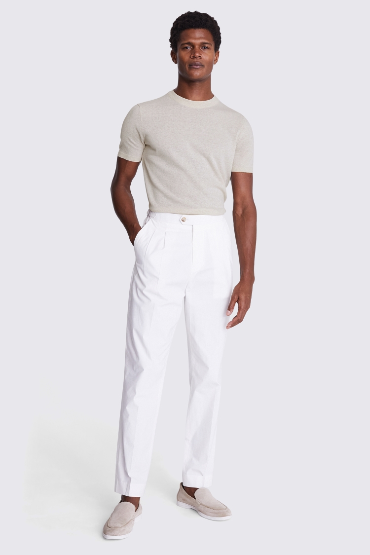 Light Grey Marl Crew Neck T-Shirt   Buy Online at Moss