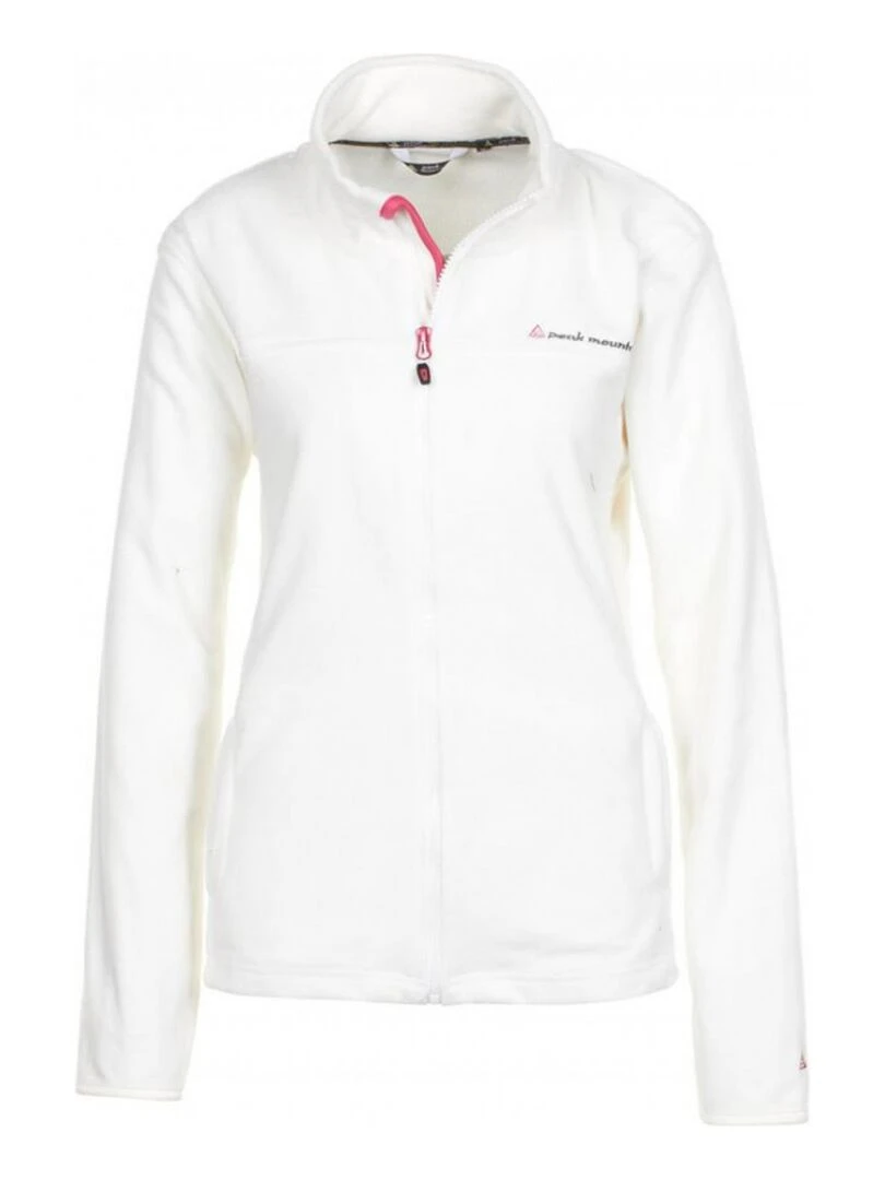 Blouson polaire femme ACESARE Ecru