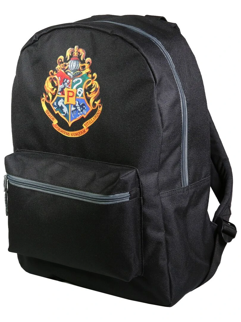 BAGTROTTER Sac à dos 1 compartiment Harry Potter Noir Noir