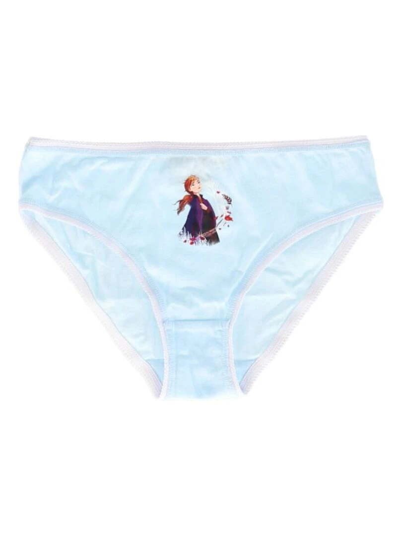 Lot de 7 culottes La Reine des Neiges Disney 10/11 ans   Fille   100% Coton   Bleu