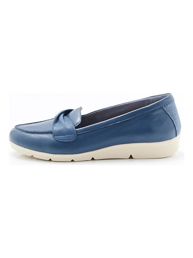 Mocassins avec noeud irisé Amortyl Damart Gris