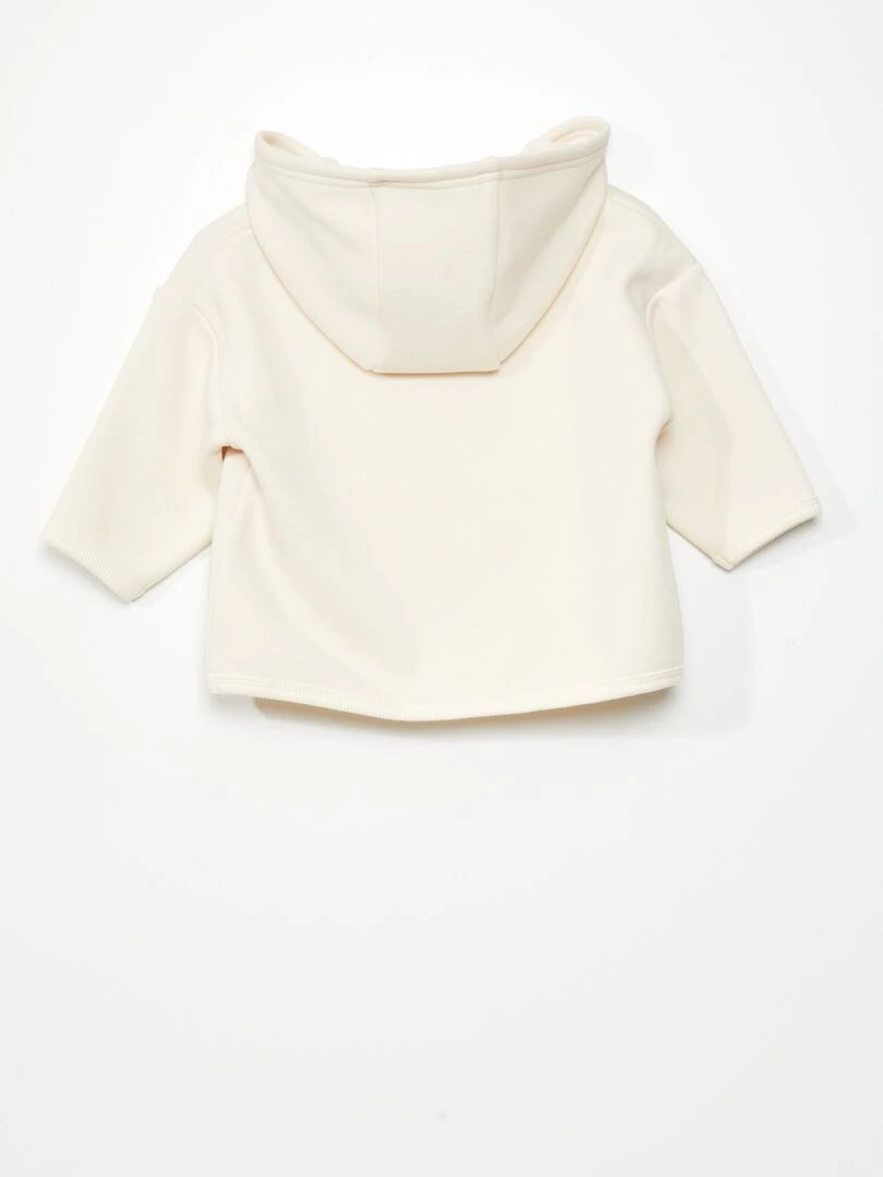 Sweat à capuche 'Mickey'   Blanc