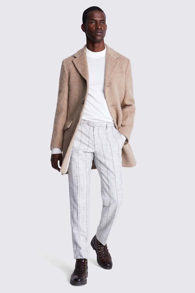White Merino Mock-Neck Jumper Buy Online at Moss