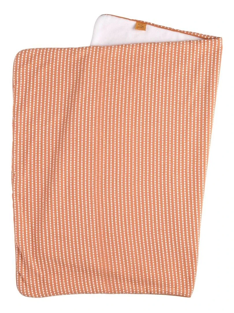 Couverture 75x100 cm en coton blanc SAUTHON Blanc