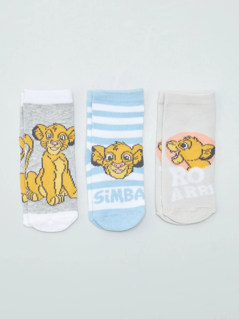 Chaussettes 'Disney' Gris