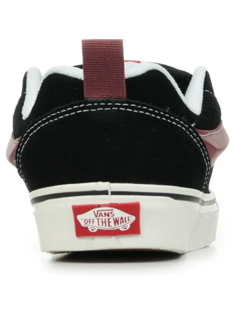 Baskets Vans Knu Skool   Noir Bordeaux Blanc