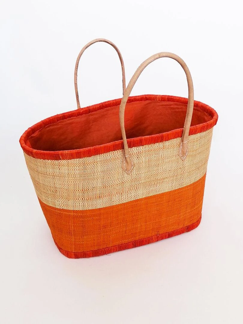 Panier Ivato GM Orange avec pochon Orange