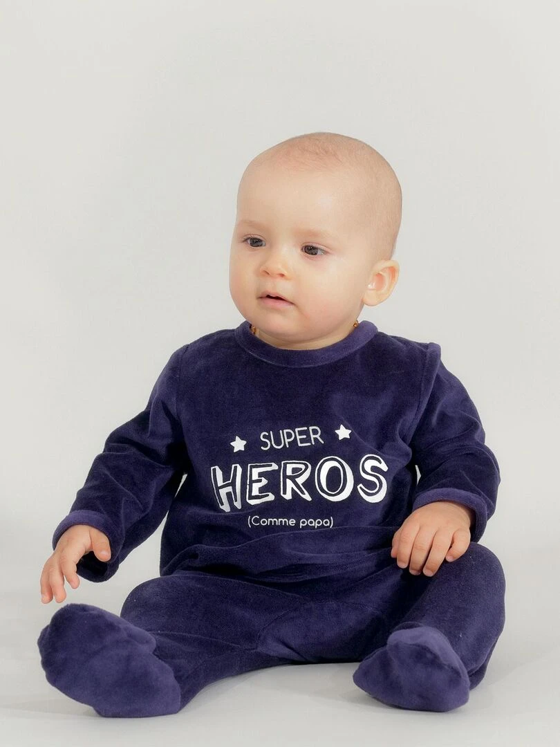 pyjama bébé   Bleu
