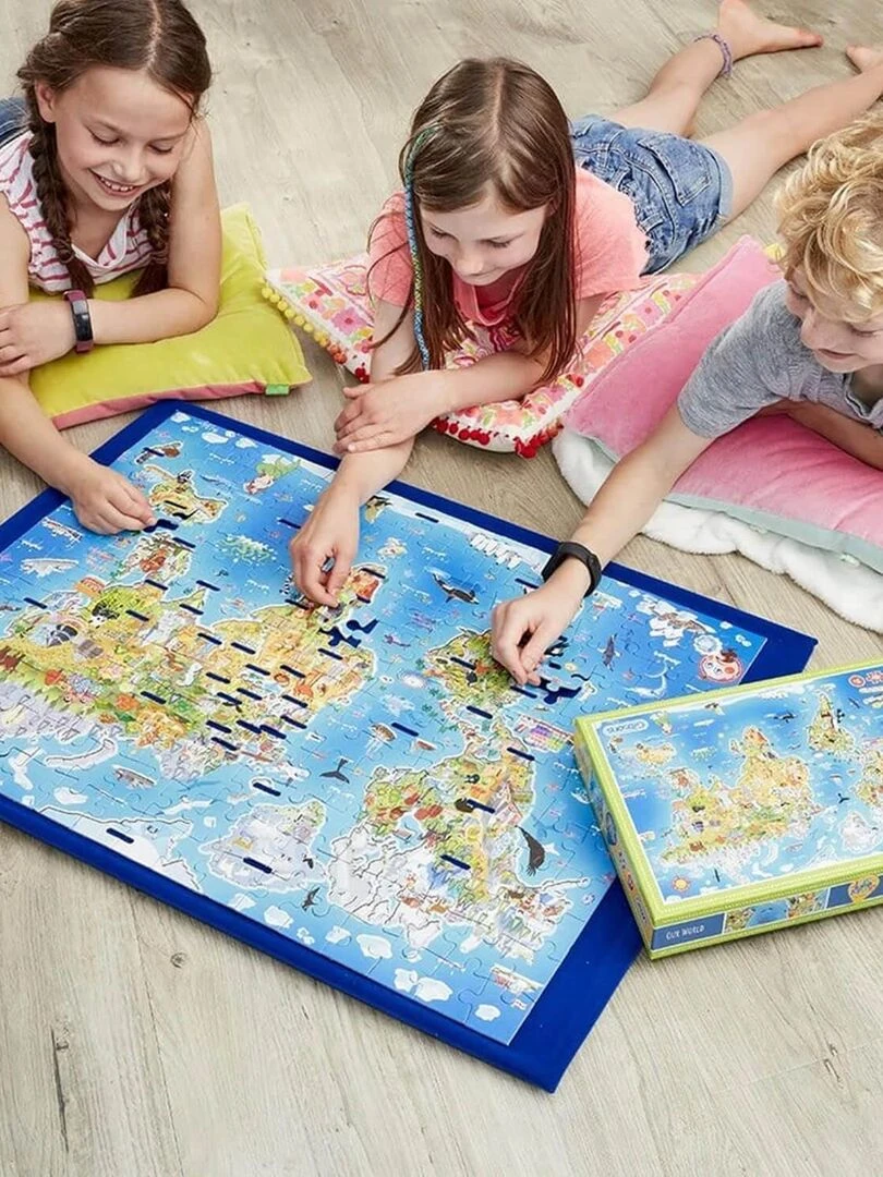 Puzzle 250 pièces : Carte du Monde   N/A