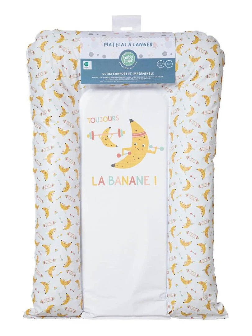 Matelas à langer Flocons   Rouge tomate
