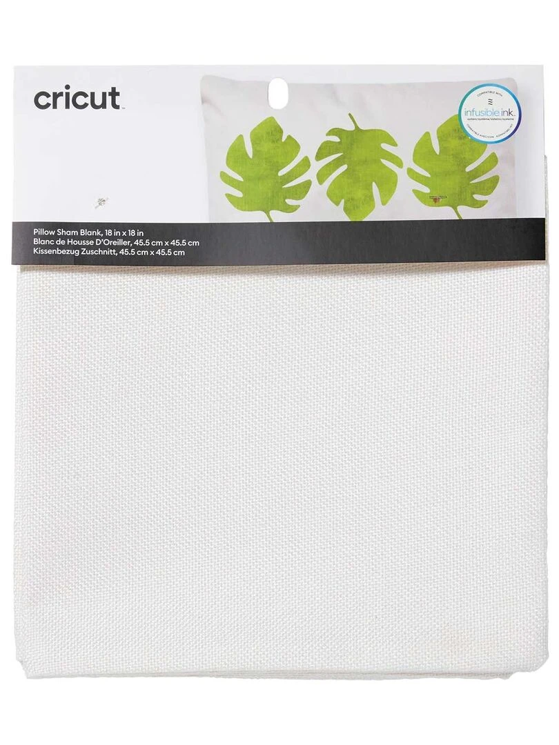 2 housses de coussin Cricut à customiser   45 5 x 45 5 Cm   N/A