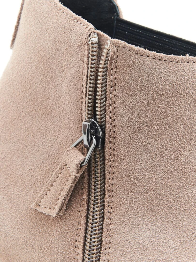 Boots chelsea brillantes Amortyl   Damart   Taupe