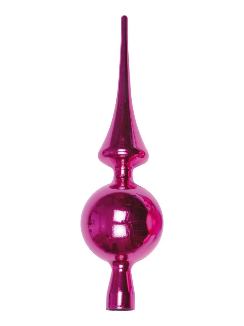 1 Cimier pour sapin de noel Rouge carmin