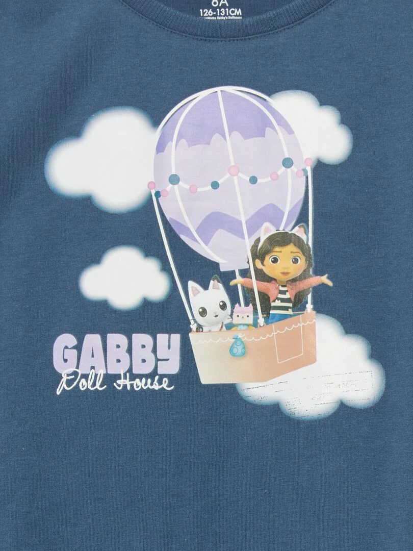 Tee shirt évasé 'Gabby et la maison magique' Bleu marine