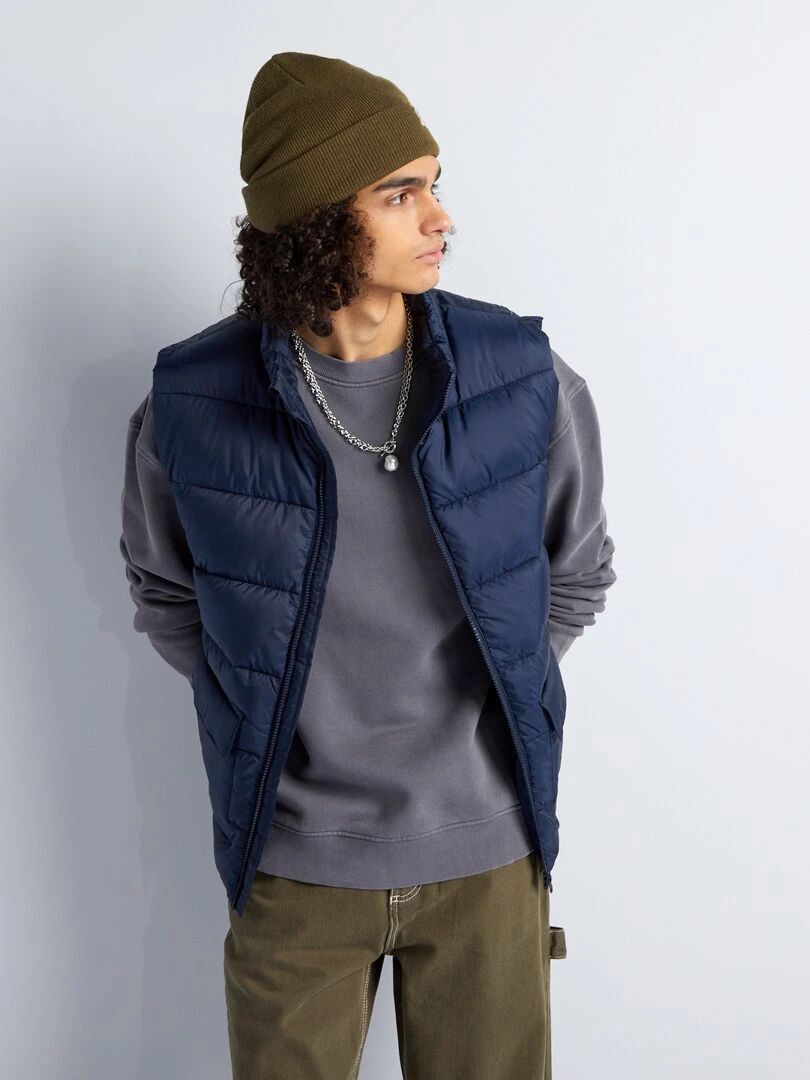 Parka mi longue déperlante   Beige