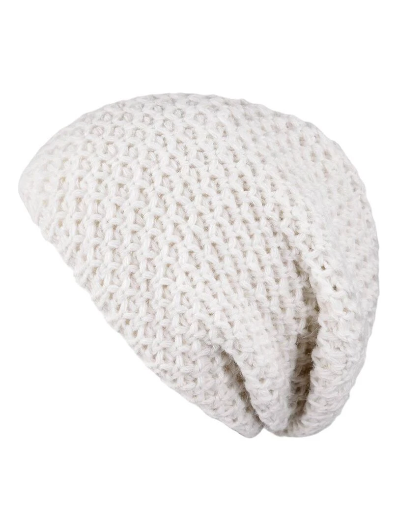 Bonnet long Layra Made in UE Blanc