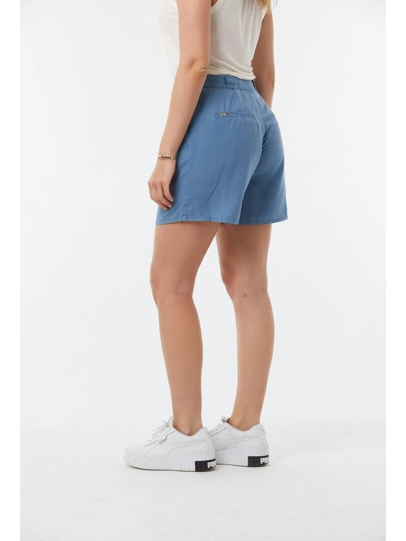 Lee Cooper   Short lyocell  NALIA   Gris Bleu