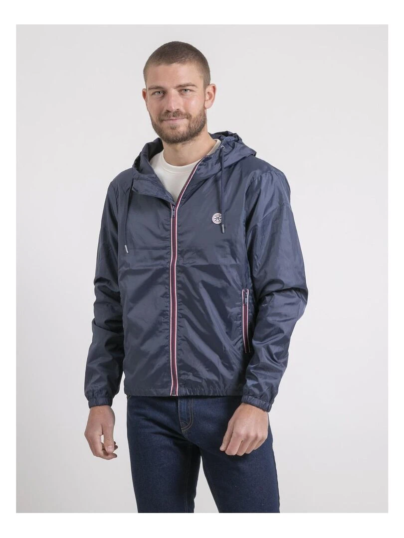 Blouson coupe vent capuche ZALTA Bleu marine