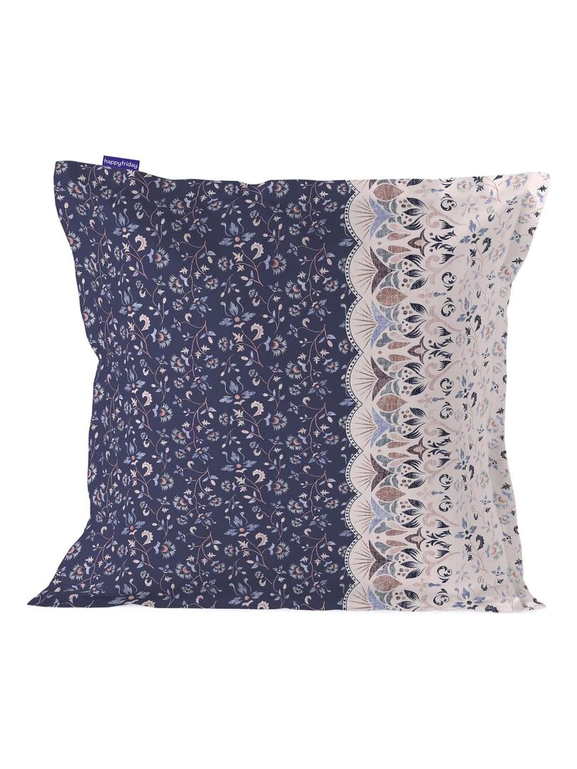 Housse de coussin Ibiza "Happyfriday" Blanc