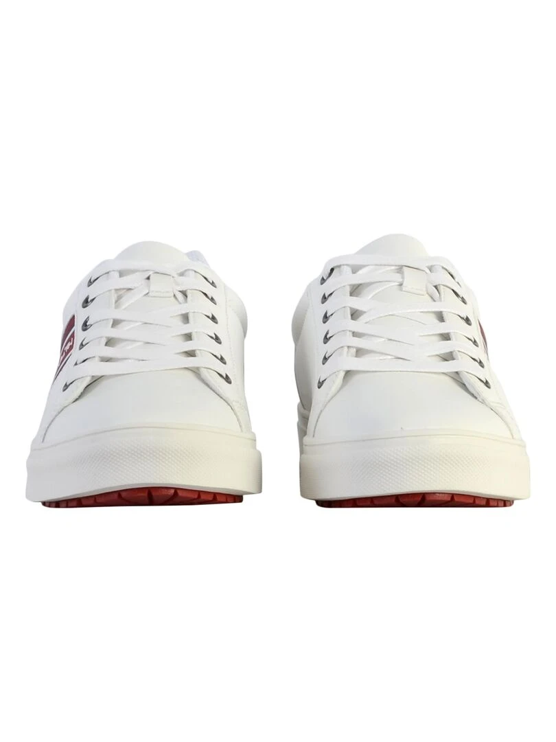 Basket à Lacets Teddy Smith Z.C   Rouge