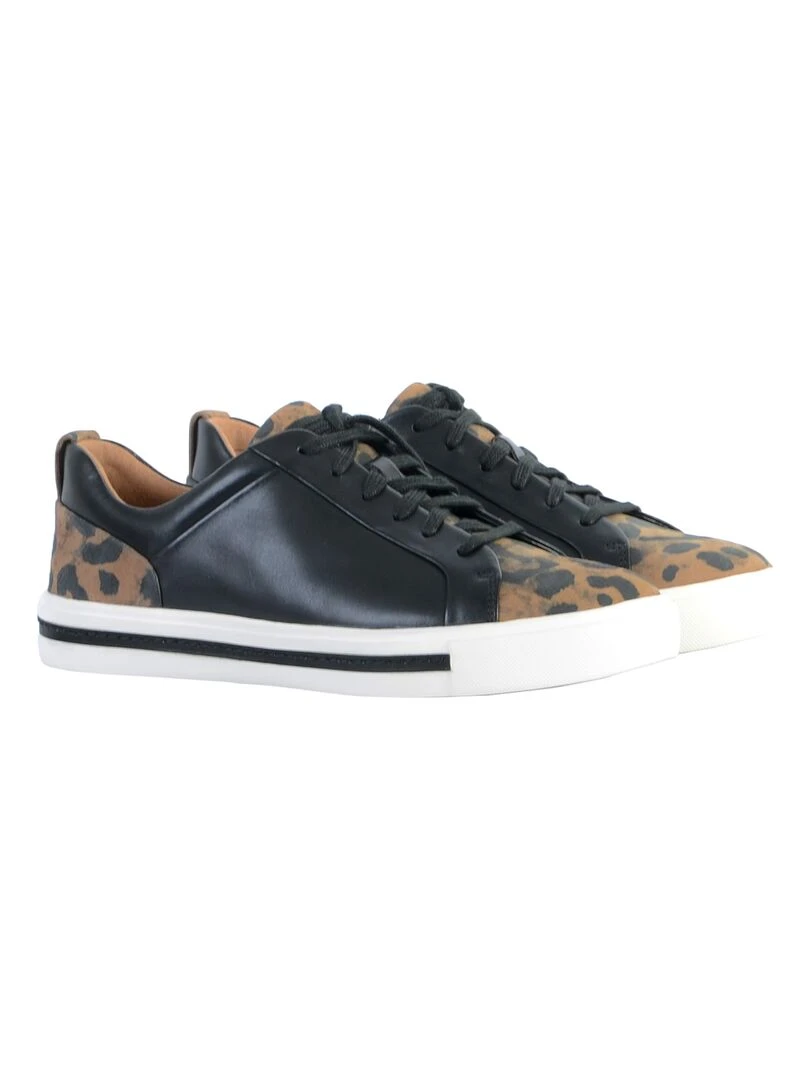 Basket Clarks Un Maui Lace   Noir