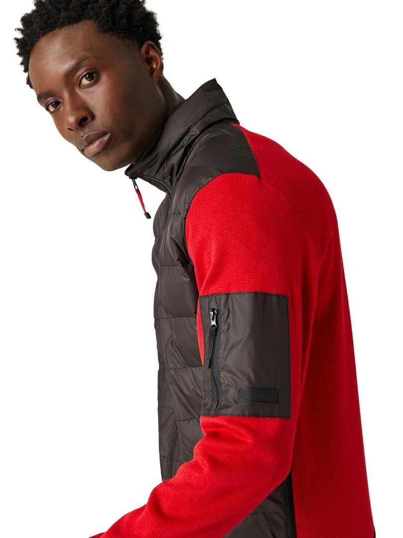 Regatta   Veste polaire COLLISTON   Noir Rouge Noir