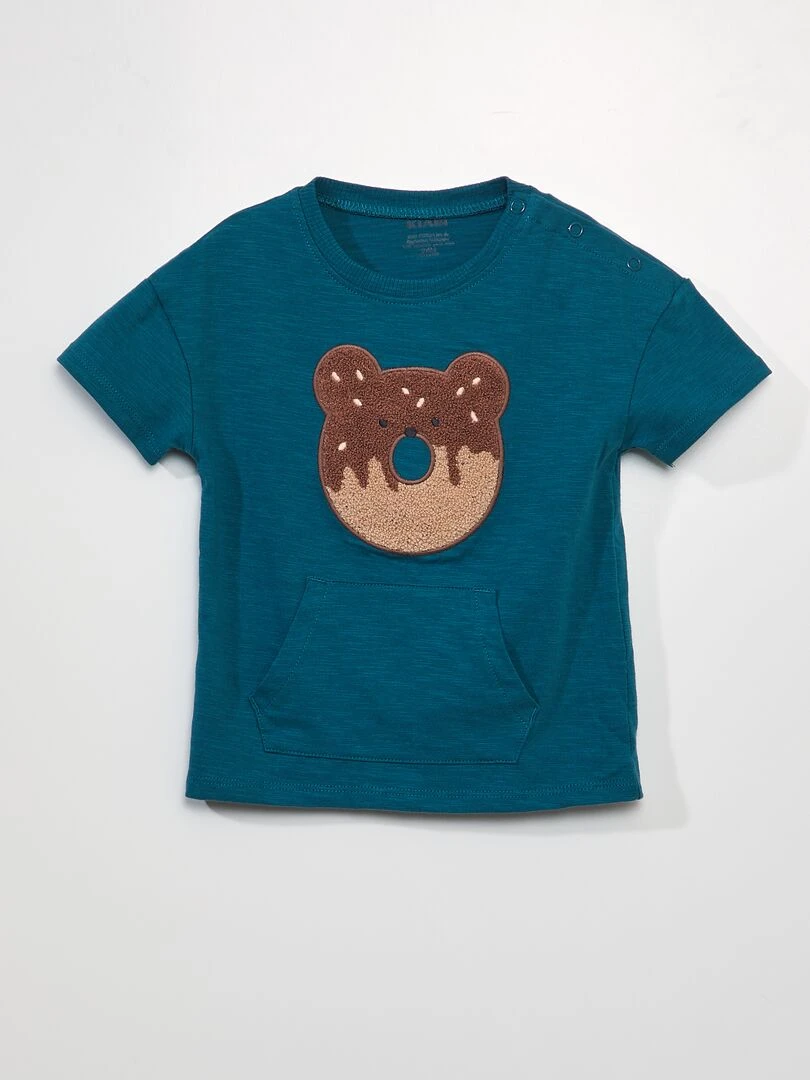 Pyjama court   imprimé koala   2 pièces   Bleu koala