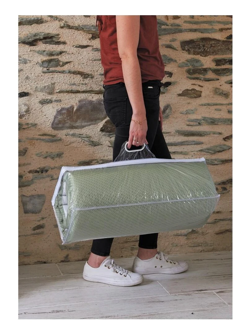Candide   Matelas bébé de voyage 60x120cm vert olive   Vert