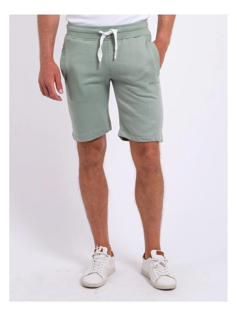 Bermuda molleton BIDMIN Vert