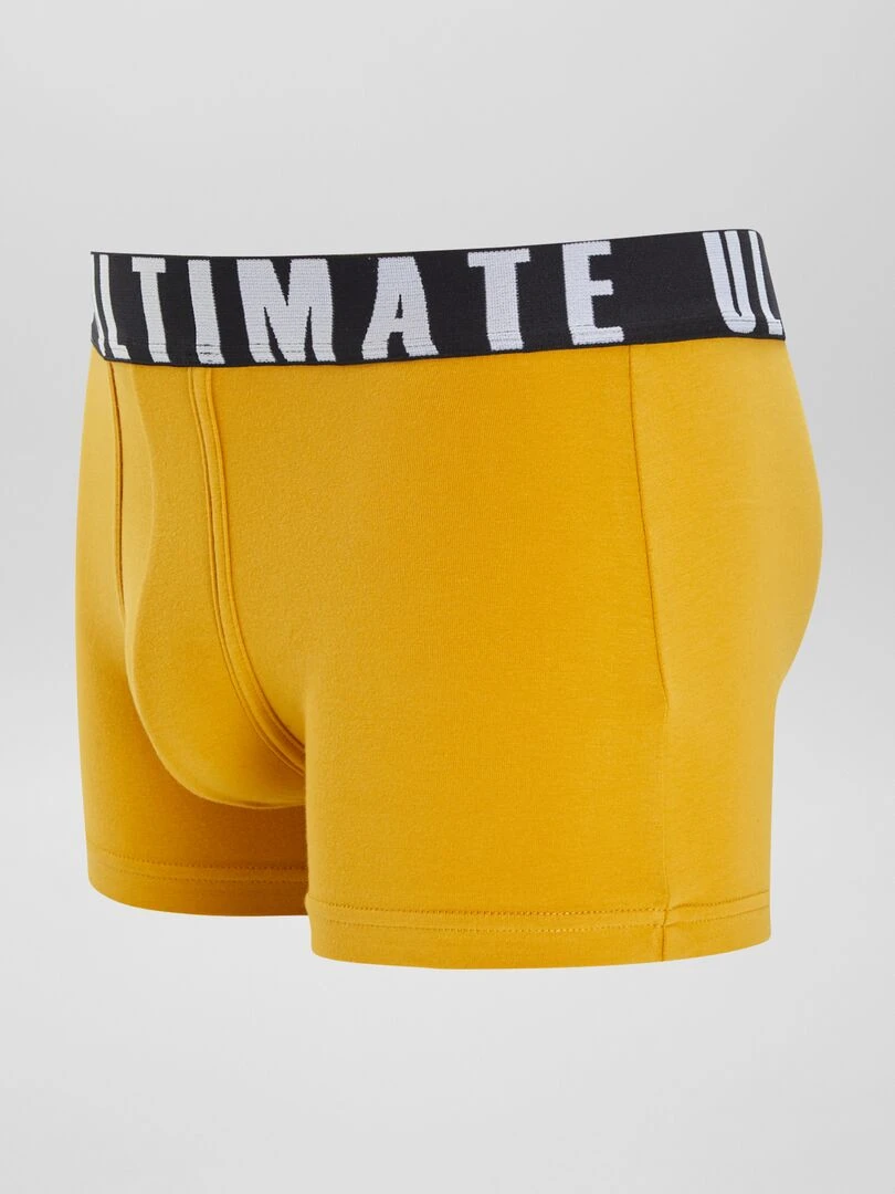 Lot de 3 boxers fantaisie   Bleu/jaune